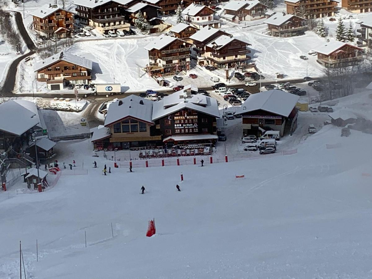 Le Schuss Hotel Châtel Eksteriør billede